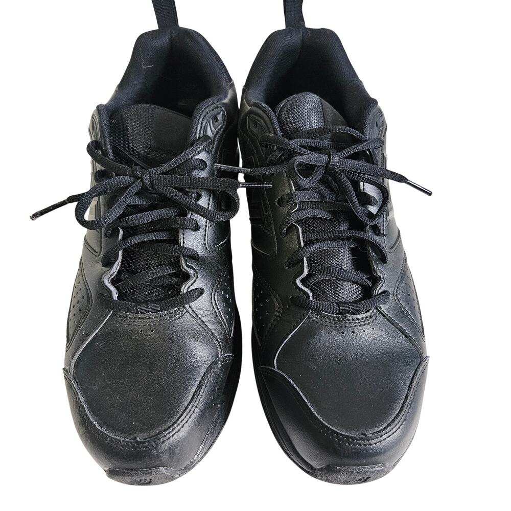 New Balance 623 Sneakers Triple Black Leather Trainers Men's Size 11.5